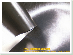 PVC Teichfolie Schwarz